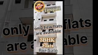 Luxury 3BHK TUDA Approved flats for sale in Tirupati | #shorts #youtubeshorts