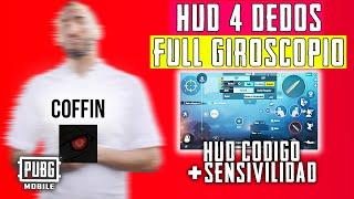 COFFIN►HUD 4 DEDOS JUGADOR PRO►(CODIGO HUD, sensibilidad FULL giroscopio) GUIA PUBG MOBILE 2020