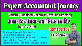 Accountant Course | Expert Accountant Kaise Bane | Beginner Accountant Journey | Tally GST Course