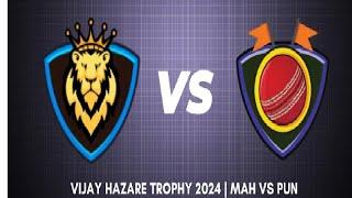 live score & commentry Maharashtra vs Punjab 3rd Qtr Final match vijay hazare trophy 2025 . cricket