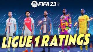 FIFA 23 | Ligue1 Uber Eats Player Ratings & Faces