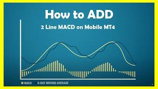 How to add 2 line MACD on mobile mt4