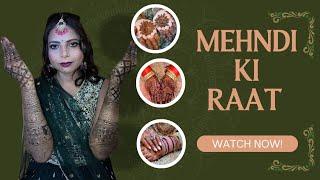 Mehndi Ki Raat Mein Aa Gayi Nagin/ ishona Vlog @handmadediystudio7862