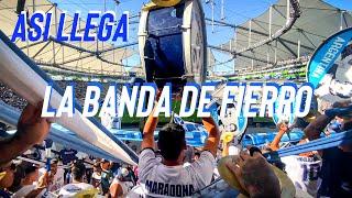 LA BANDA DE FIERRO - Caravana hasta la cancha - Gimnasia de La Plata