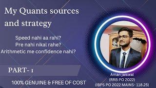 Arithmetic and DI kaise strong kare? Know in detail | AMAN JAISWAL | #ibpspo#sbipo#rrbpo