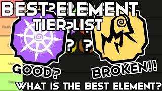 The BEST Element Tier List In Shindo Life | Shindo Life Best Element | Shindo