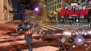 ¦¦ MARVEL Future Revolution - All Characters Trial Beta Gameplay _Android iOS Download ¦¦