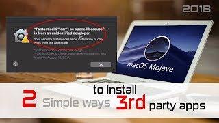 MacOS Mojave | How to fix the file is damaged and can't be opened