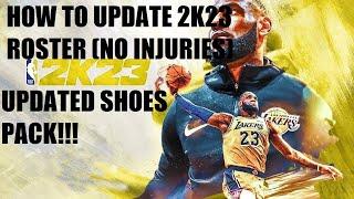 HOW TO UPDATE 2K23 ROSTER (+ UPDATED SHOES!!!)