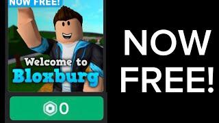 Bloxburg is now FREE on ROBLOX?