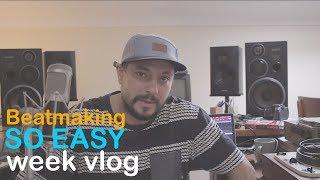 The easiest way to make a dope beat - week vlog and tips on the Akai mpc