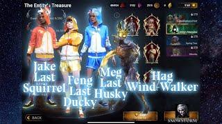 Jake Last Squirrel & Feng Last Ducky & Meg Last Husky Gacha | Dead By Daylight Mobile