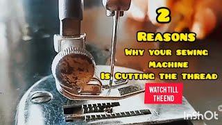 How to Solve The Issue of Cutting Thread On Your Sewing Machine