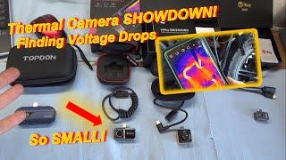Voltage Drop? Mini THERMAL CAMERA Showdown! (TOPDON vs. HIKMICRO vs InfiRay)