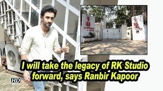 I will take the legacy of RK Studio forward, says Ranbir Kapoor