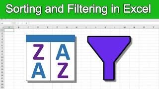 Sorting and Filtering Data in Excel in Simple Words