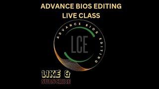 ADVANCE SUPER BIOS EDITING LIVE ZOOM CLASS COMING 