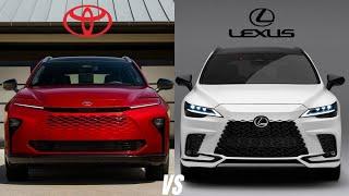 2025 Toyota Crown Signia vs. Lexus RX 350: Battle of Luxury SUVs!