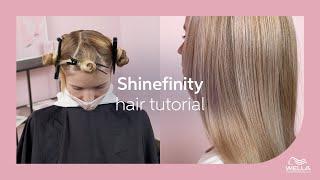 How to Create Quartz Blonde Hair with Shinefinity | Wella Professionals