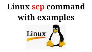 Linux scp command with examples