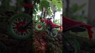 Dirt bike finger toys | motor trail jump freestyle, mini motor cross #dirtbike #motorcross #shorts