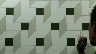 3D Wall Painting Illusions Design | Ide Kreatif Cat Tembok 3D | Lukisan Dinding Ilusi 3D