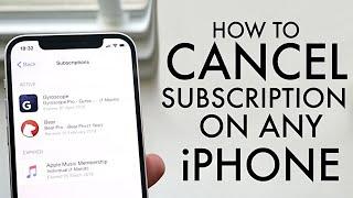 How To Cancel a Subscription On ANY iPhone!