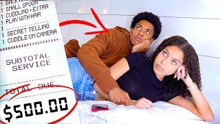 I Became A Professional Cuddler & Made $1,000!! 