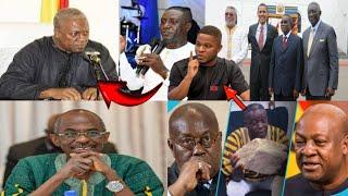 Finally Mahama speechless as Captain Smart tackles Mahama at media engagement