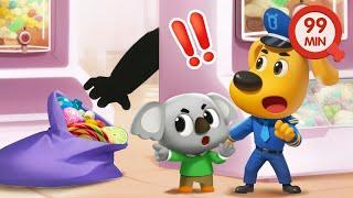 Police Catches the Candy Thief  | Christmas Kids Cartoons | Safety Tips | Sheriff Labrador