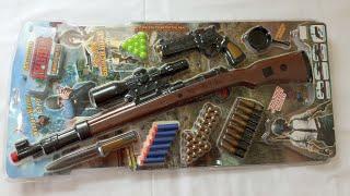 SNIPER RIFLE OPENING//AK47  Shotgun Machine gun Max gun Gell Ball blaster