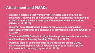 Mother-Infant Attachment: Promoting Connections in the Perinatal Period