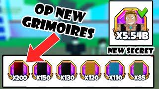 [UPDATE 15] THESE INSANE NEW GRIMOIRES ARE REALLY EASY!!! Anime Punching Simulator