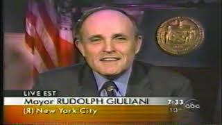 Good Morning America Christmas Eve 2001 - Rudy Giuliani as Time's Person of the Year