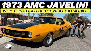 1973 AMC JAVELIN! Why This Could Be The Next Batmobile! RIDE ALONG & WALK AROUND!