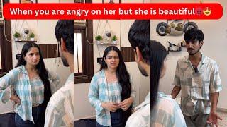 When you are angry on her but she is beautiful | Chimkandi