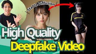 Create high-quality deepfake videos with Stable Diffusion (Mov2Mov & ReActor)