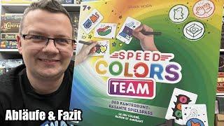 Speed Colors Team (Game Factory) das erfolgreiche Kinderspiel / Familienspiel jetzt auch kooperativ