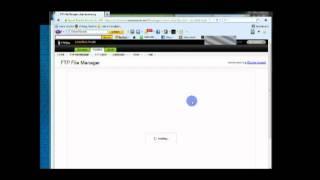 03 Upload files using Go Daddy FTP File Manager