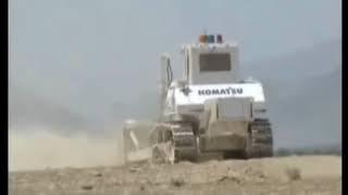 Komatsu anti personel landmine demining equipment D85MS