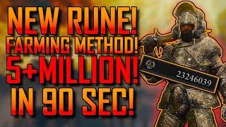Elden Ring | 5+ MILLION RUNES In 90 SECONDS! | GET Level 500!+ FAST! | BEST Way To GET RUNES!