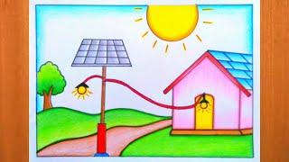 SAVE ELECTRICITY DRAWING EASY II SAVE ENERGY I| DRAWING URJA BACHAO II SAVE ENERGY DRAWING ||Poster