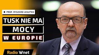 Prof. Legutko: Donald Tusk nie umie rządzić. Kąsa, wznieca masowo nienawiść, ale w ogóle nie rządzi