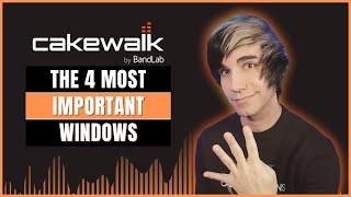 Cakewalk Tutorial | BandLab | The 4 Most Important Windows