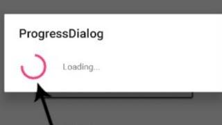 How to create a Progress Dialog and Custom dialog in android studio in Hindi  android Tutorial 2024