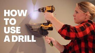 BEGINNER'S GUIDE TO USING A DRILL - STEP-BY-STEP
