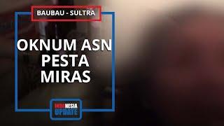 Viral Video Anggota DPRD Wanita dan ASN di Baubau Diduga Pesta Miras, Botol Sengaja Dipamerkan