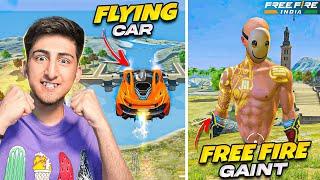 Flying Car And Gaint In Free Fire- Free Fire India