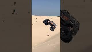 HUGE Sand Dune JUMP // Brushless TRAXXAS SUMMIT!!