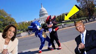 SONIC VS SHADOW ON ELECTION DAY!!!